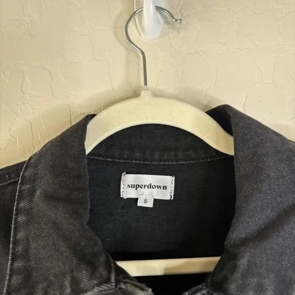 Superdown Raya Rhinestone Fringe Jacket - Picture 5 of 6